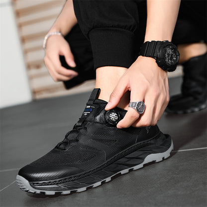 Flying Woven Breathable Mesh Surface Sneaker Men