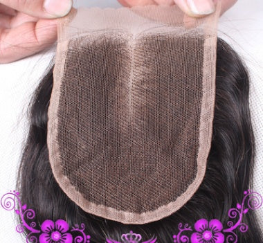 Straight Human Hair Curtain Hair Weft With Closure Wig Accessories